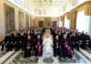 Pope to seminarians: “A priest not close to his bishop is lame”