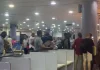 Air Peace customers protest 4-Hour flight delay, demand refund (+video)