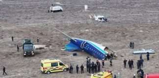 Putin apologises to Azerbaijan’s president over ‘tragic’ plane crash