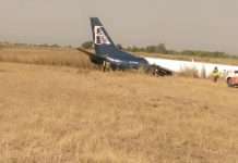 Cargo plane crash lands at Abuja airport