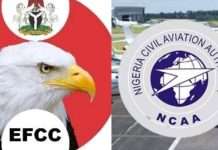 EFCC covers up N7bn fraud at NCAA as indicted top officials enjoy promotion, other benefits – Report
