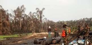 Sabotage: Troops seize 90,000 litres of stolen products