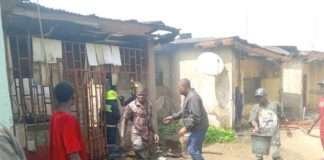 Fire guts INEC Quarters Kubwa, Abuja