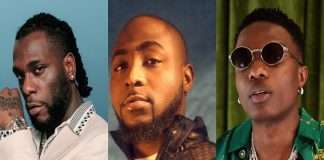 Burna Boy, Wizkid, Davido, Tems nominated for 2025 NAACP Awards