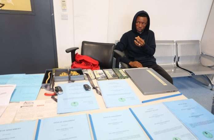 The suspect