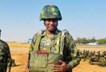 Aliyu makes history as second Nigerian Army Gen. to jump from moving plane