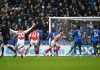 EPL: Makeshift striker Merino nets 2 goals as Arsenal sink Leicester