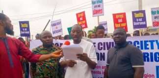 CSOs allege rights violations by Tompolo’s Tantita Security Services (+Video)