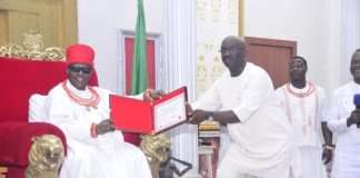 Oba of Benin commends Edo Governor Okpebholo on 100 days in office