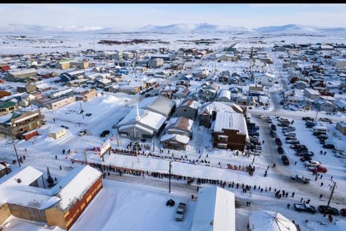 The missing plane was flying to Nome, Alaska, according to the state authorities.Credit...Loren Holmes/Anchorage Daily News, via Associated Press