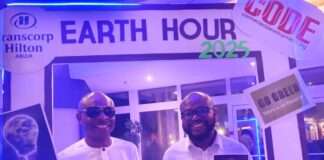 Transcorp Hilton Abuja, CODE commemorate 2025 Earth Hour to save planet