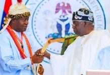 Akwa Ibom traditional rulers confer “Otuekong” title on President Tinubu