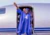 Tinubu departs for Lagos to mark ECOWAS’ 50th anniversary, inaugurate projects Developing story: Tinubu arrives in Benue State over killings