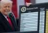 Trump threatens further 50% tariffs on China U.S. President Donald Trump holds up a chart of “reciprocal tariffs” while speaking during a “Make America Wealthy Again” trade announcement event in the Rose Garden at the White House on April 2, 2025 in Washington, DC. (Photo by CHIP SOMODEVILLA / GETTY IMAGES NORTH AMERICA / Getty Images via AFP)