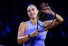 Jelena Ostapenko stands between Aryna Sabalenka and coveted Porsche in Stuttgart
