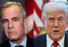 “Canada’s PM Carney wants to make a deal” – Trump A combined photo of Mark Carney and Donald Trump