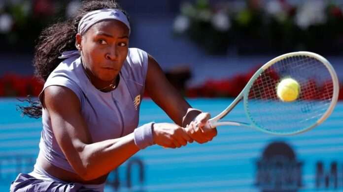 Coco Gauff survives a scare as she reaches