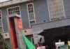 Protesters storm GTBank Abuja Branch, demand release of VeryDarkMan Protesters for VDM at GTB Garki Area 3 Office in Abuja