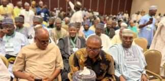 Atiku, Obi, Amaechi, Malami, others converge on Abuja to build anti-APC grand coalition Atiku, Obi, Amaechi, Malami, others converge on Abuja to build anti-APC grand coalition