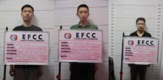 Nine Chinese jailed in Lagos for cyber-terrorism, fraud