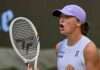 Swiatek reaches first WTA Tour grass-court final