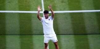 Wimbledon’s last British hope Cameron Norrie swept aside by Carlos Alcaraz Eleanor Crooks, PA Sport Correspondent Tue 8 July 2025 at 7:15 pm GMT+1 3-min read