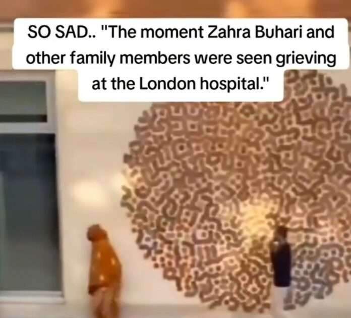 How Zahra Buhari broke down in London Hospital after father’s death [+Video]