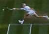 Sinner gets out of jail to reach last eight as Dimitrov retires at Wimbledon