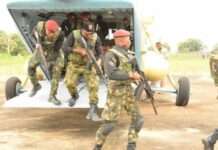 NAF foils terrorist attack on troops, kills fleeing insurgents