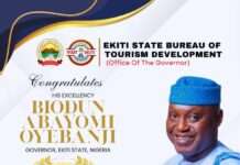 Double glory for Ekiti as Oyebanji emerges Best Tourism Governor and Most Active Tourism State at Akwaaba 2025
