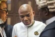 NANS protests, denands immediate release of Nnamdi Kanu
