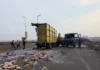 Lagos-Ibadan Expressway: Four die as truck plunges into lagoon on Kara Bridge