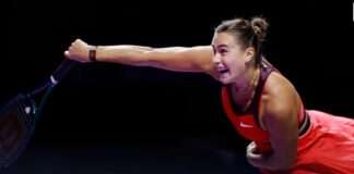 Top seed Sabalenka eases past Paolini in WTA Finals