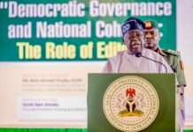Criticise us, but let’s build a nation, Tinubu tells editors
