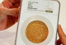 Spanish gold coin from 1609 breaks European record at auction