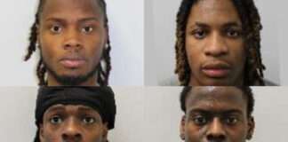 UK-based Nigerians David Akintola, Ayomide Olaribiro, Olabiyi Obasa, David Okewole jailed for robbery The Uk-based Nigerians