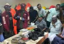 Customs intercepts 25.5kg cocaine aboard Brazilian vessel in Lagos