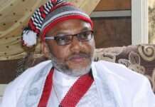 Court strikes out Nnamdi Kanu’s motion for transfer out of Sokoto correctional facility Court strikes out Nnamdi Kanu's motion for transfer out of Sokoto correctional facility