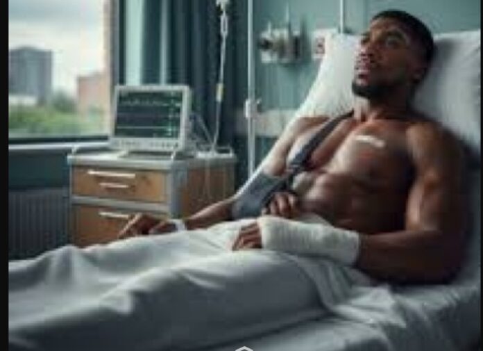 Anthony Joshua returns to London after fatal crash in Nigeria