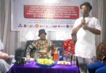 Ekpeye monarch urges unity to tackle oil woes Ekpeye monarch urges unity to tackle oil woes