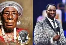 PHOTOS: Prophet Fufeyin buries mother in gold-plated coffin