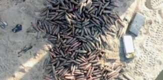 Troops discover hidden ammunition in Maiduguri drainage