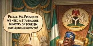 President Tinubu: Why Nigeria needs a standalone ministry of tourism, By Wale Ojo-Lanre, Esq. President Tinubu: Why Nigeria needs a standalone ministry of tourism, By Wale Ojo-Lanre, Esq.