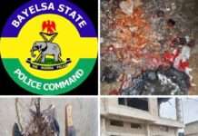 Bayelsa Police debunk viral claim of four girls found dead in Akenfa building