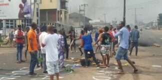 Violent protest rocks Ekpoma over rising insecurity as LG bans Okada