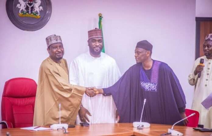 Atiku’s son joins APC, expresses confidence in Tinubu’s re-election in 2027
