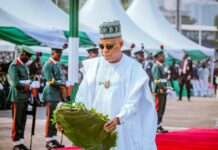 AFCRD 2026: Tinubu, Shettima, Akpabio, others honour fallen heroes
