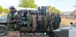 Troops arrest suspected gun-runner, recover weapons in Taraba