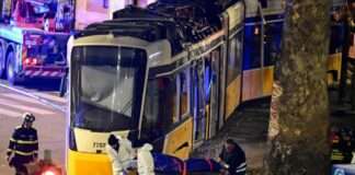 Two dead, over 30 injured as tram derails in Milan