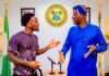 PHOTOS: US streamer Kai Cenat visits Sanwo-Olu in Lagos